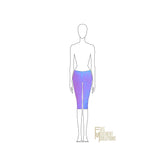 Couture Low Waisted Knee Length Leggings
